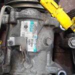 کمپرسور کولرپژو206 استوک اصلی فرانسه مارک sandenپولی بزرگ
